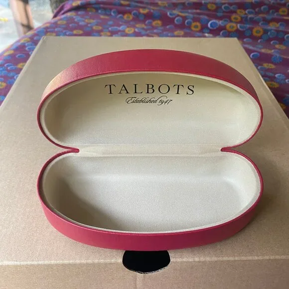 Talbots Red Sunglasses Case - Picture 2 of 7